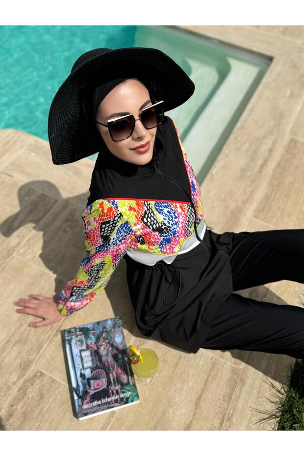 FİLE ŞERİTLİ TESETTÜR MAYO - 4