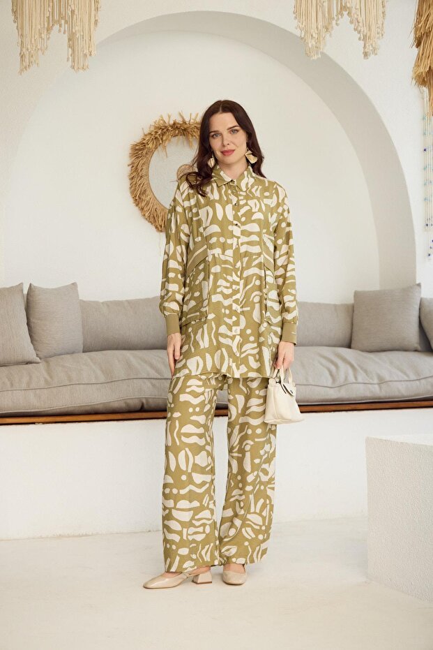 TENSEL DESENLİ TAKIM - 1