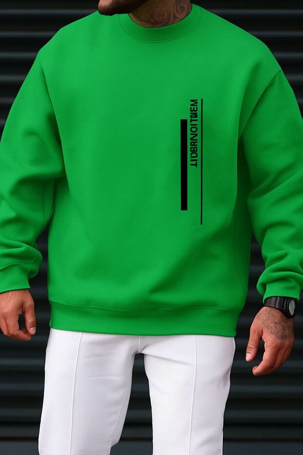 3 Yarn Combed Cotton New York City Printed Unisex Sweatshirt
