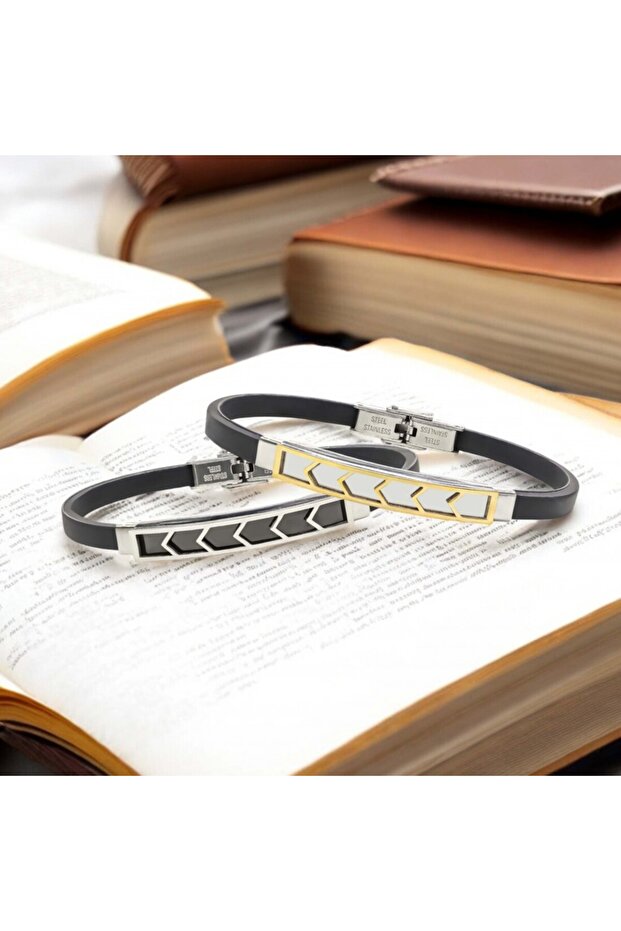 سوار فولاذي منقوش 3183SCB029 - 2