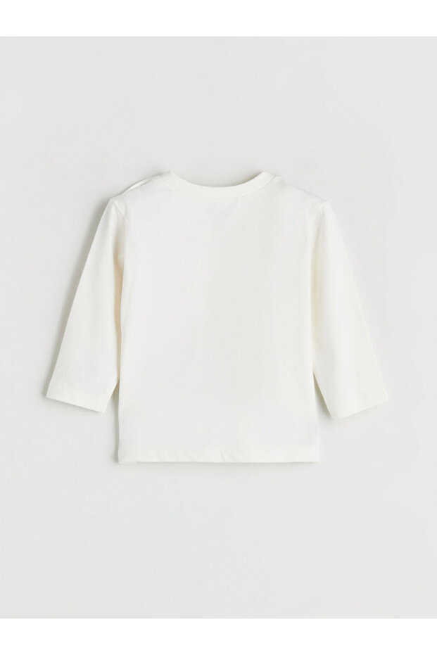 Bisiklet Yaka Erkek Bebek Sweatshirt ve Eşofman Alt - 4