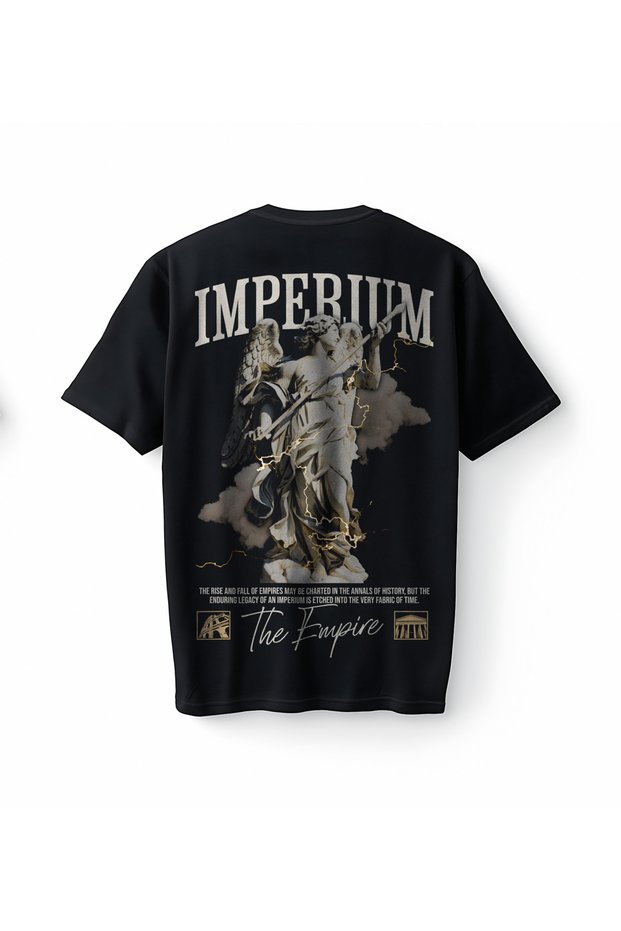 Imperium Graphic Streetwear Oversize Unisex T-Shirt T-Shirt