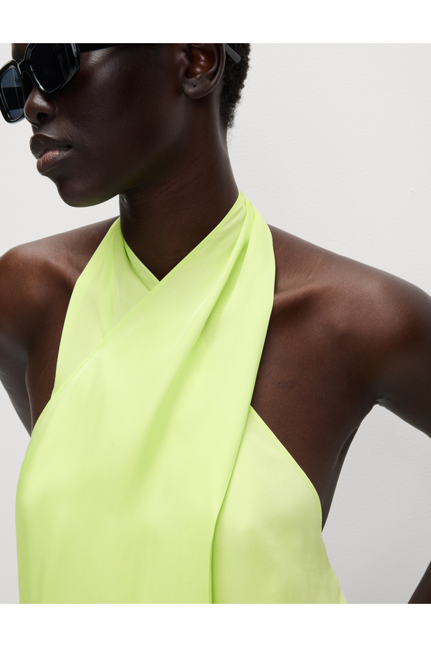 Edit Halter Yaka Bluz - 2