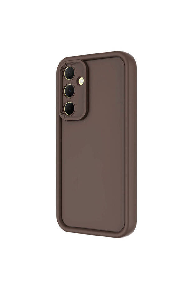 غطاء حماية للكاميرا لهاتف جالاكسي A55 من ECRZ بتصميم الأناناس - لون البرقوق - 4