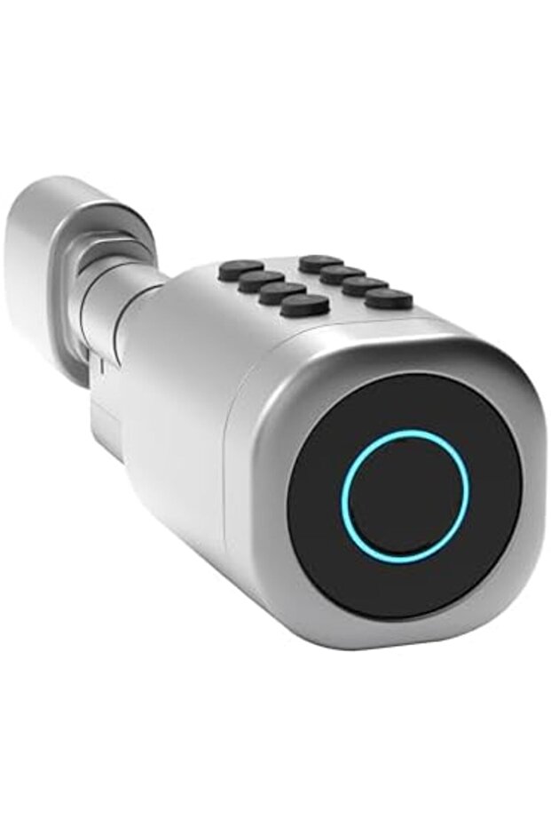 Jevnna Smart Keyless Intelligent Electronic Cylinder Door Lock, Fingerprint, Password, Rfid Card I - 2