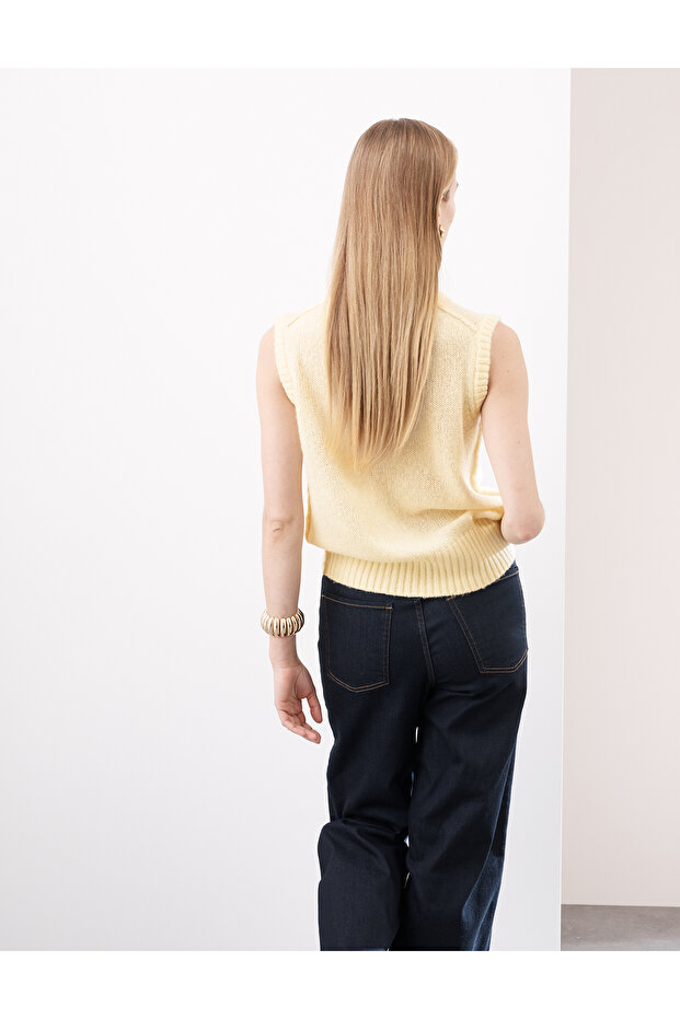 Dikiş Detaylı Süveter - 2