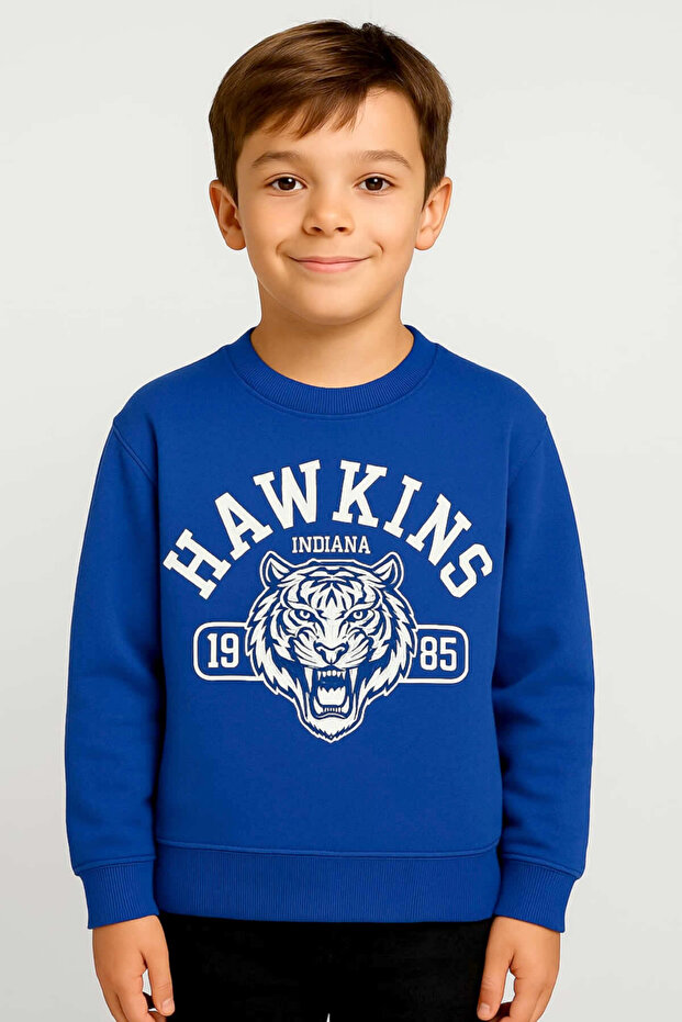 New Season 100% Cotton Thick Fleece Lined Children's Sweatshirt