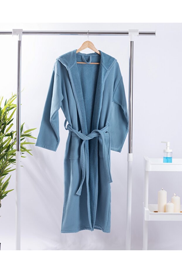 روب استحمام بقبعة - 1