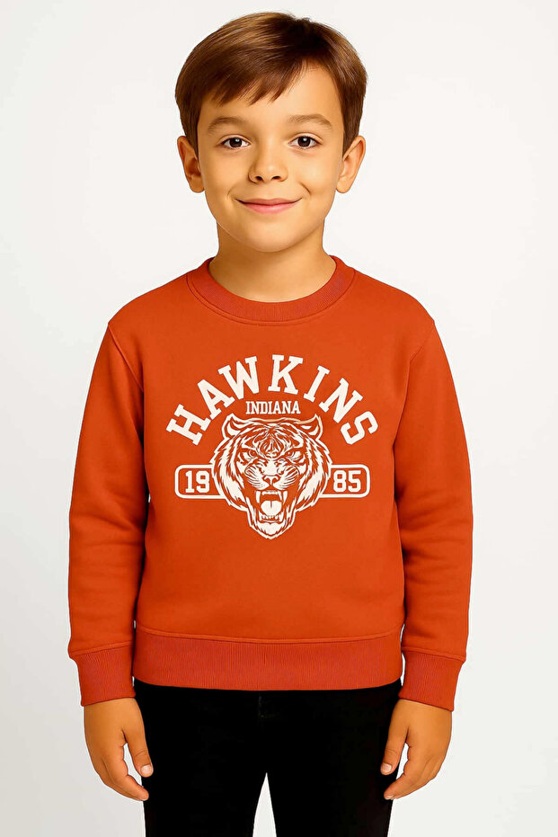 New Season 100% Cotton Thick Fleece Lined Children's Sweatshirt