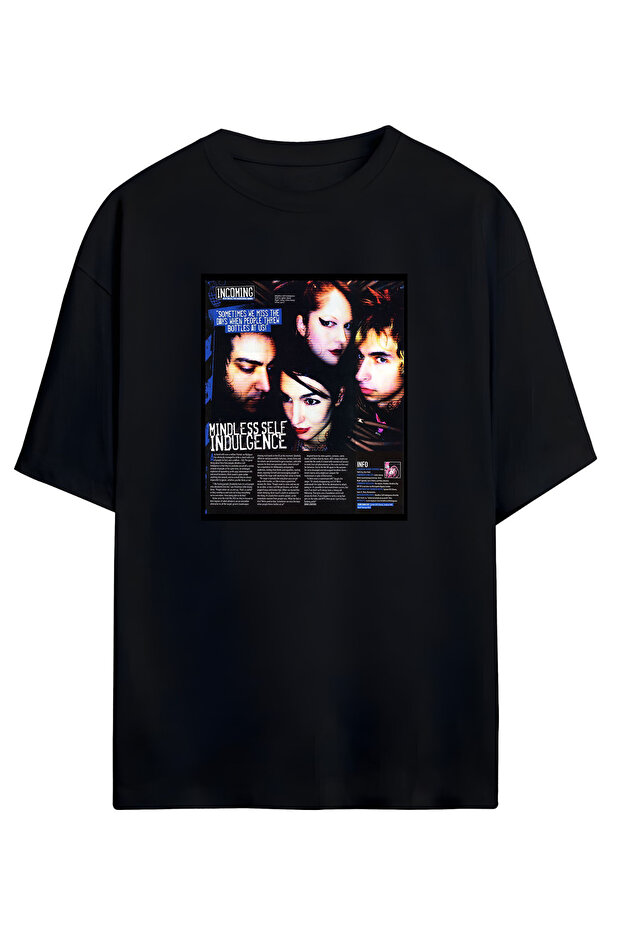 Mindless Self Indulgence Msi Unisex Oversized Cotton T-Shirt Specially Designed for Fans