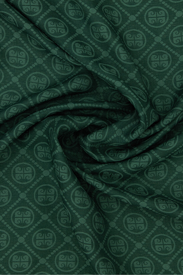 Eșarfă verde Elegans - 2