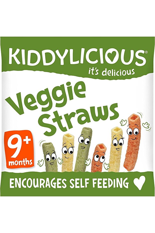 Veggie Straws - Delicious Finger Food Kids Snack - Suitable For 9 Plus Months-12gms