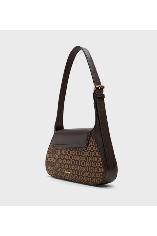 Rhianon Patterned Snap Closure Shoulder Bag - 2