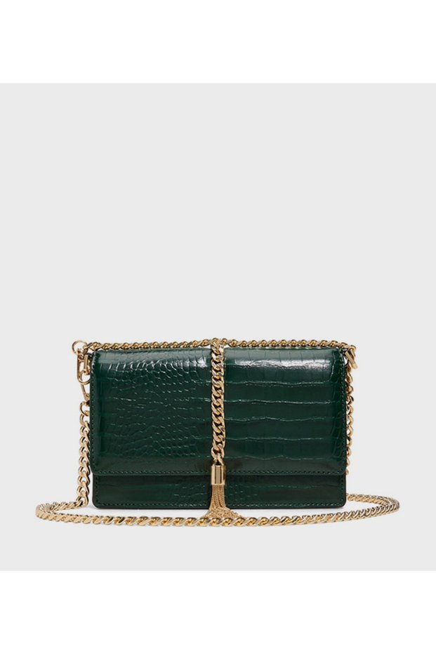 Lilitha Textured Flap Crossbody Bag