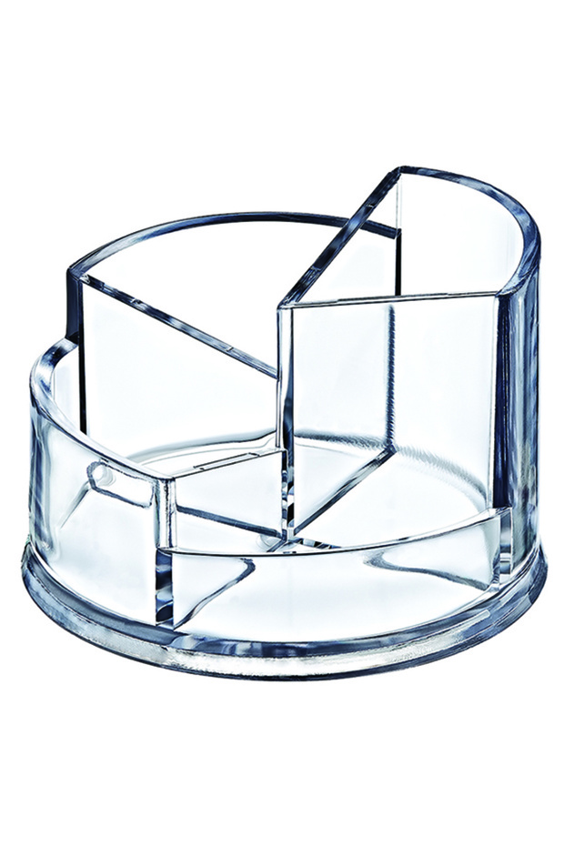Klm 210 Makeup Organizer Pencil Holder with Paper Clips Organization Jewelry Cosmetic Multi-Purpose Desktop Organizer