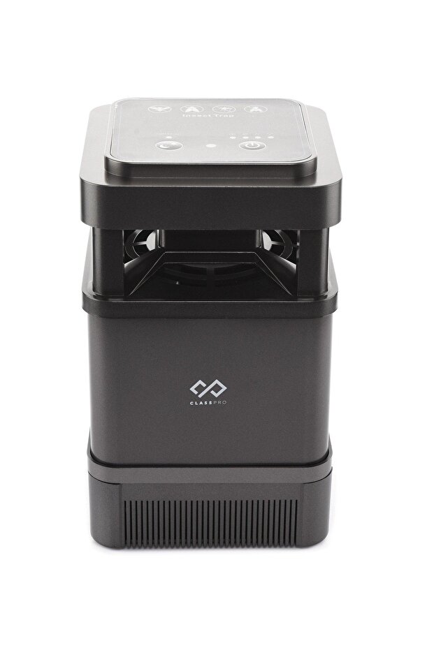 مصيدة حشرات كينج بوكس، مصباح ليد بالأشعة فوق البنفسجية من النوع A، مستشعر ضوء، رمادي فضي - 1