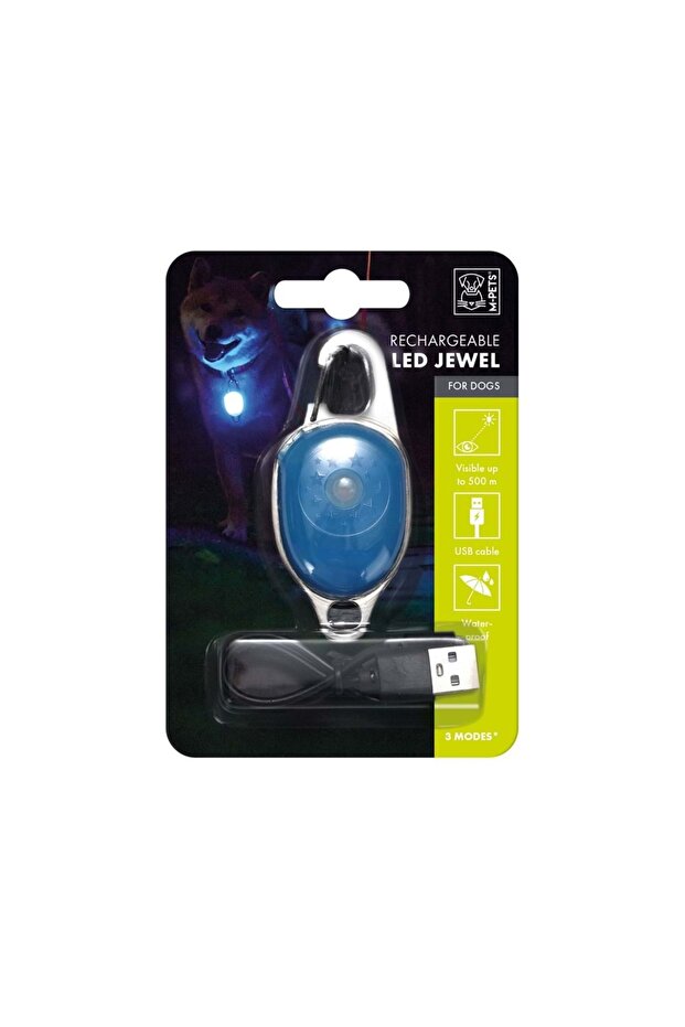 Led Jewel Security Light Blue