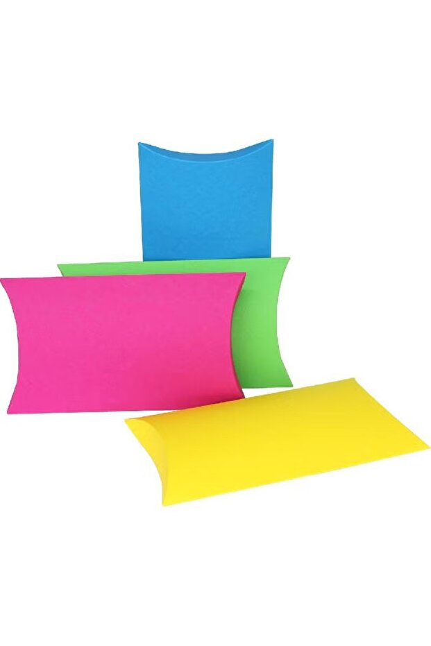 صندوق هدايا متوسط ​​الحجم قابل للطي - ألوان متنوعة - 2