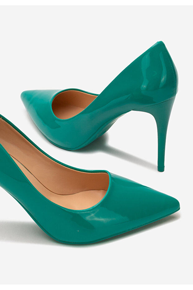 Zelené lodičky do špičky Melany - 6