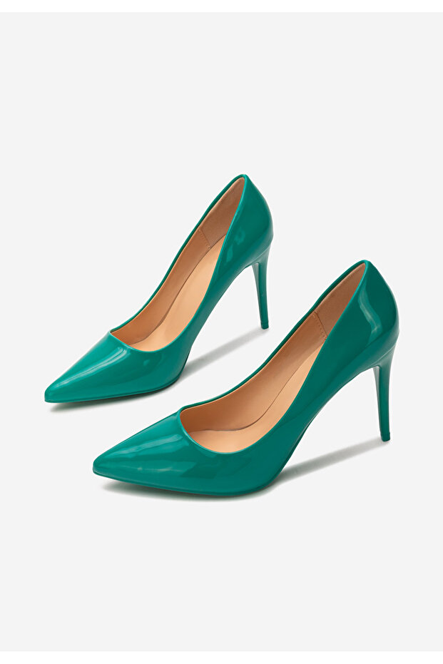 Zelené lodičky do špičky Melany - 5