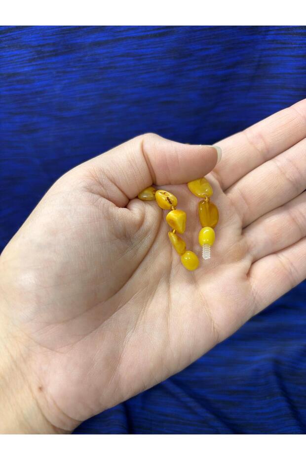 YASSI KEHRİBAR KOLYE - 4