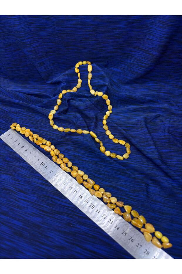 YASSI KEHRİBAR KOLYE - 1