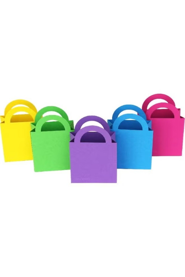 حقيبة هدايا قابلة للطي صغيرة - ألوان متنوعة - 2
