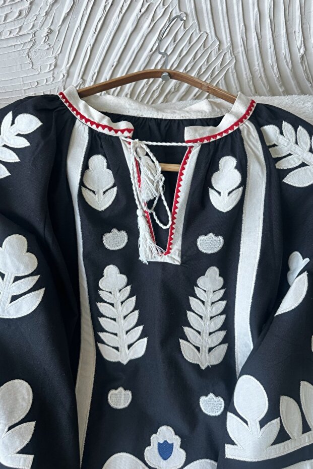 Zerda Siyah Bluz - 5