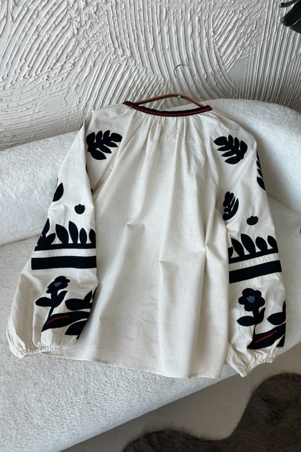 Zerda Beyaz Bluz - 6