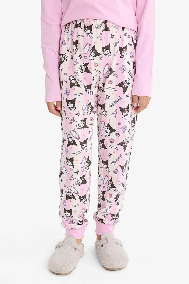 Lila Kız Çocuk Alt-Üst Takım F7358A8/PR66 - 5