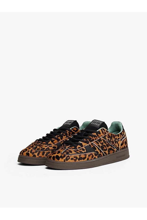 The Greenwich Edge Leopar Desenli Kadın Sneaker EN0EN029040K7 - 4