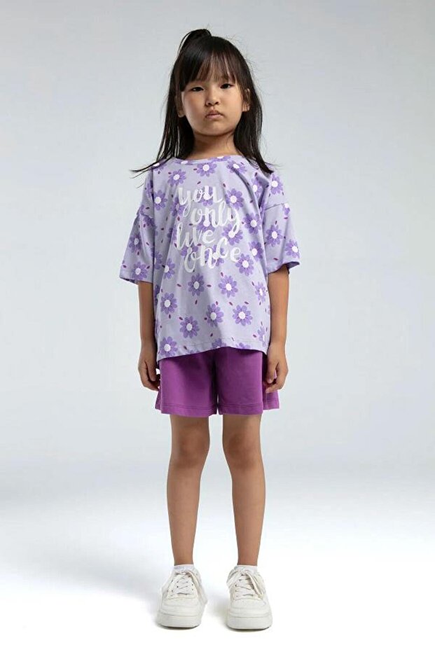 Rp3610-G Girls Shorts Set