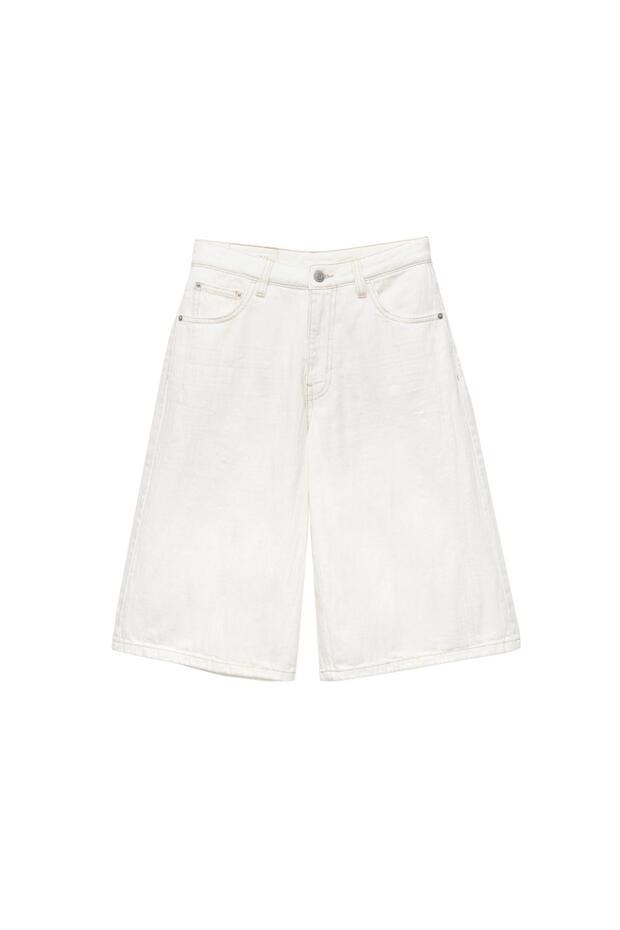 Doku detaylı beyaz jorts - 3