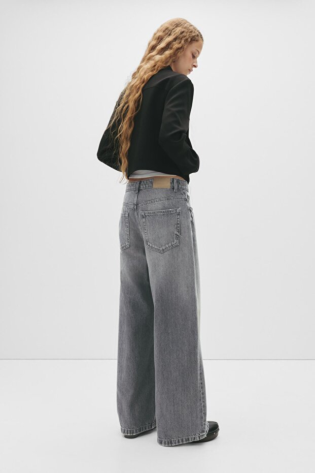 Orta bel bol kesim jean - 6