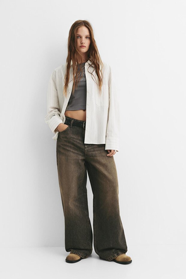 STWD çizgili gömlek - 3