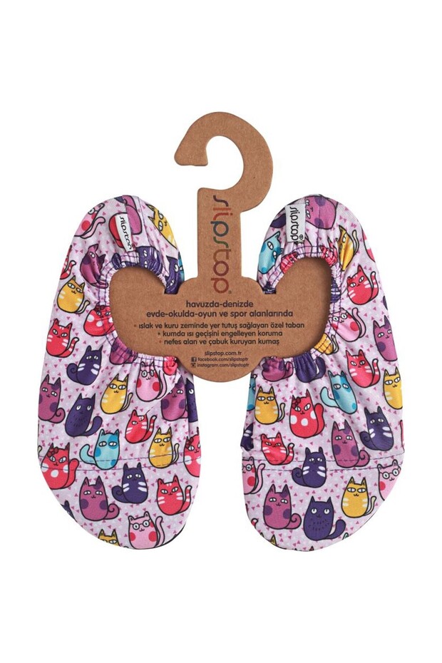 Children's Pink Cup Cats Sea Shoes Ss18110215