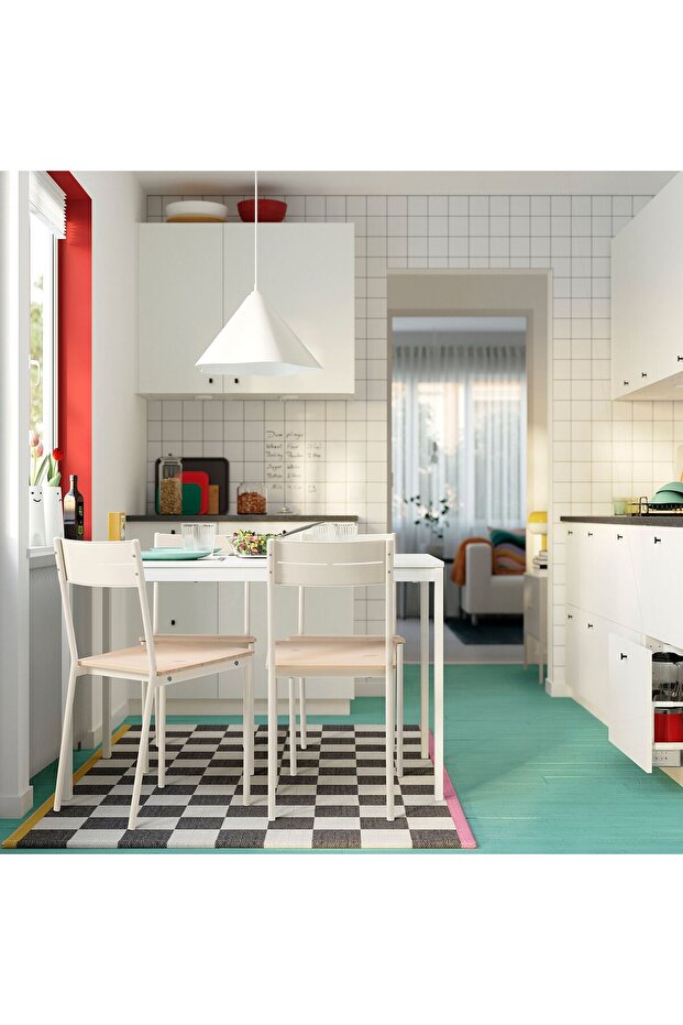 sandalye, beyaz-çam - 5