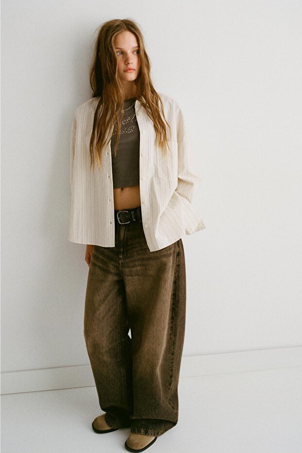 STWD çizgili gömlek - 1