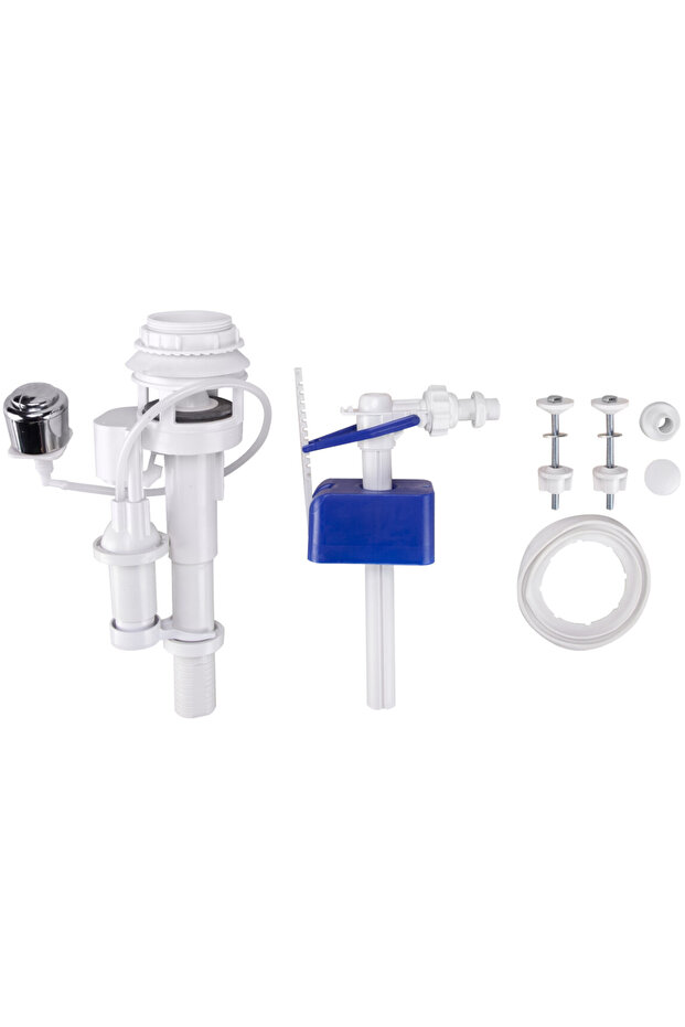 Pneumatic WC Mechanism with Float Valve and Side Entry - Mechanism Diameter 3/8 inch - 1