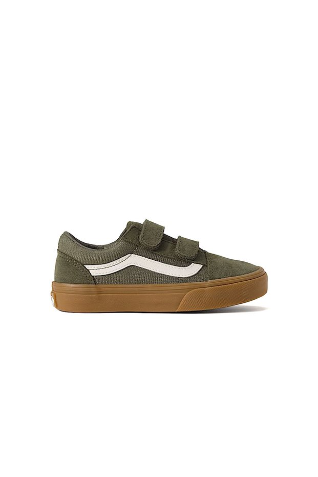 Old Skool V Children's Casual Shoes Vn000Cyagrn1 Green