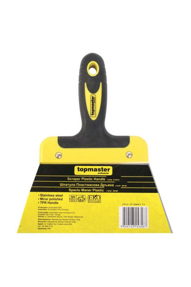 Spaclu cu maner plastic 100 mm, 320715