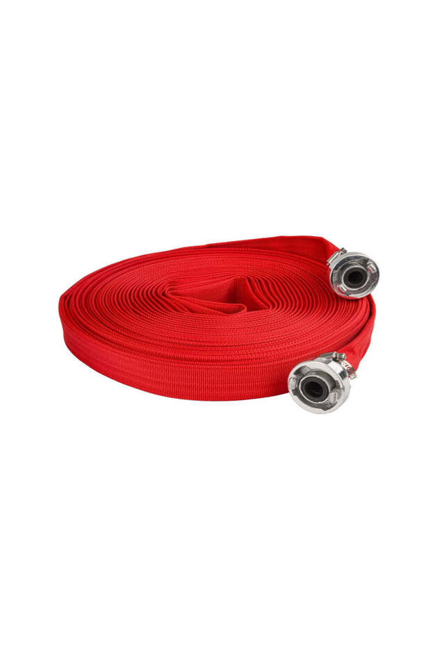 Firefighter Hose with Quick Connector, 1", 30 m, 8 bar, Red Technic RTWS0066 - 3