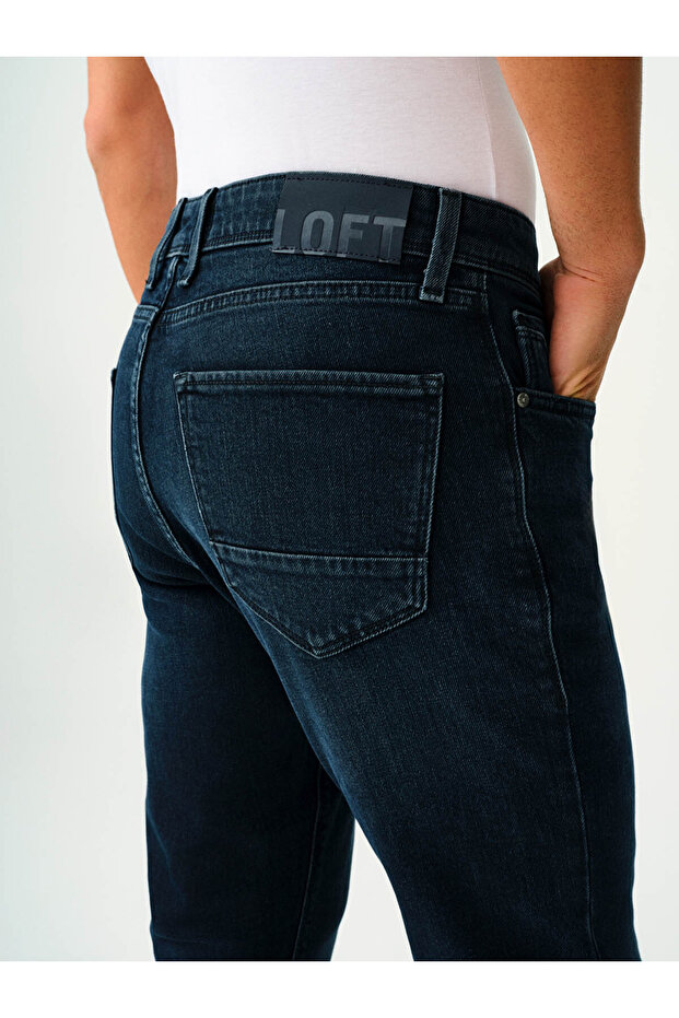 Terrybrown Koyu Mavi Erkek Jean Pantolon Lf2037023 - 4