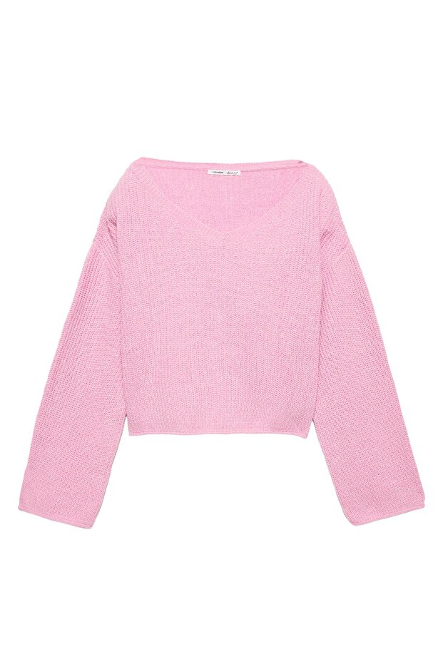 Şönil V yaka kazak - 4