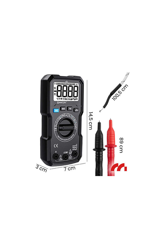 Digital Multimeter LCD MasterMultimeter, 111917 - 3