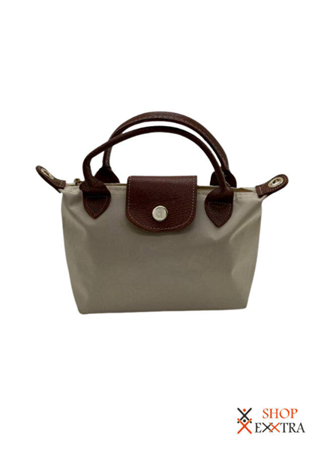 Foldable Shoulder Bag - Shopper Bag Women's Makeup Bag Size No:3-(45 X 32 cm X 10 cm)