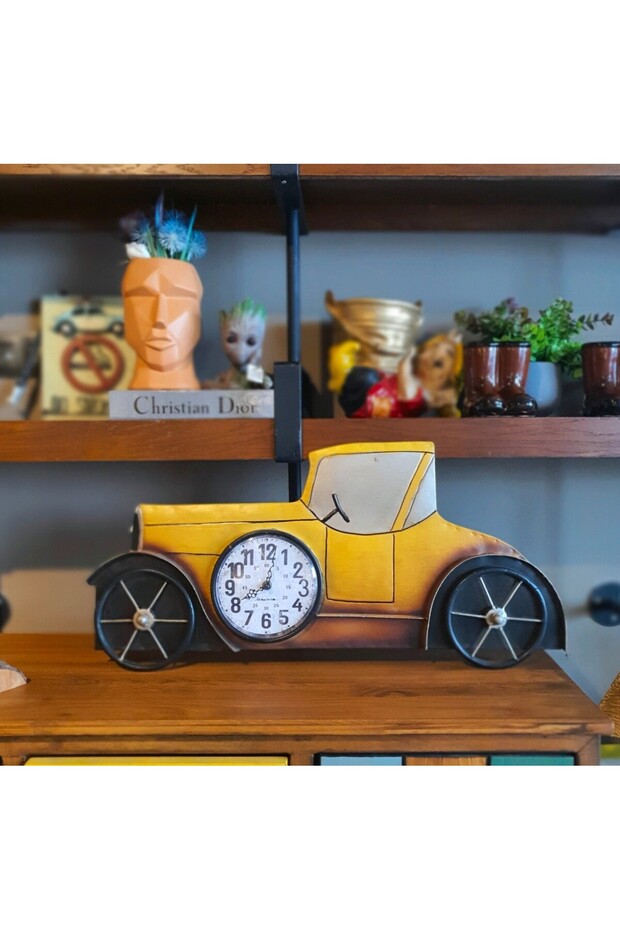 Cool Antik Araba Model Duvar Saati - 2