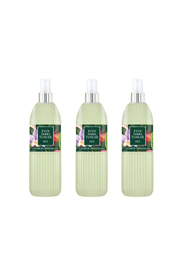 Rainforest 150 ml Spray Cologne Pet Bottle 3 Pieces