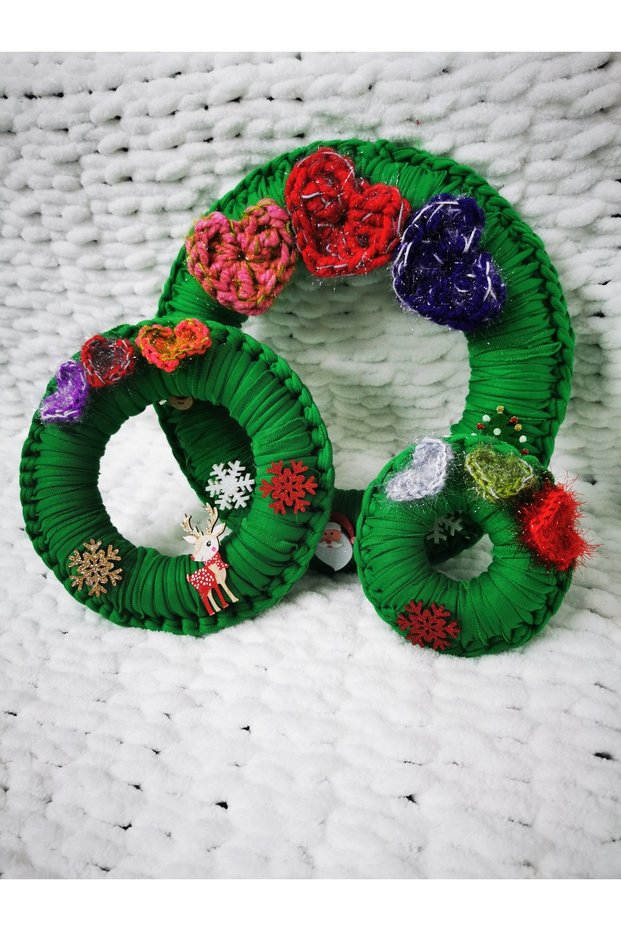 Set 3 ghirlande decorative