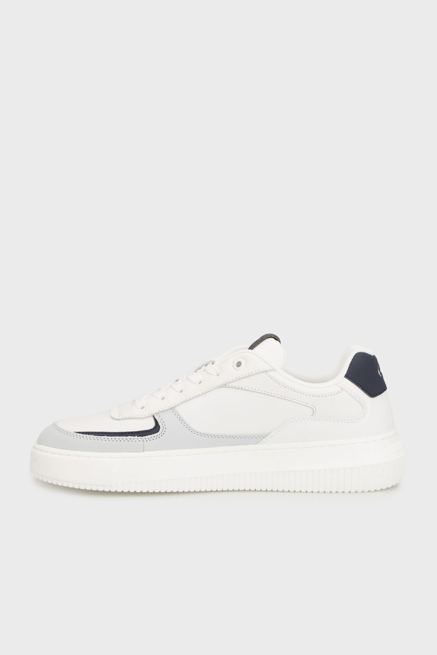 Deri Logolu Sneaker Ayakkabı YM0YM0142605Z Erkek AYAKKABI YM0YM01426 05Z - 3